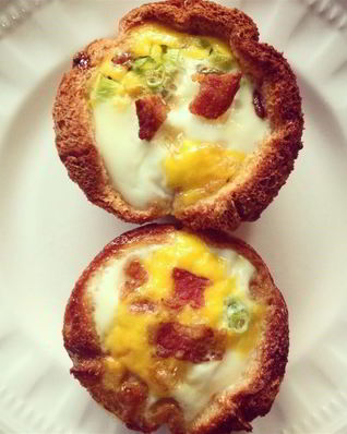 Утренние маффины-яичницы