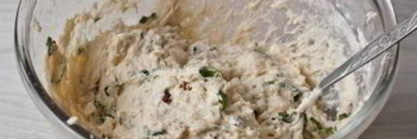 закусочные маффины с фетой и зеленью