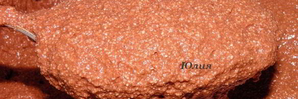 быстрый шоколадный манник