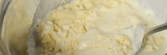 манник на кефире без муки