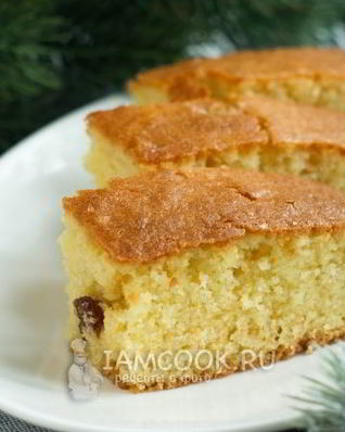 Манник на молоке без яиц