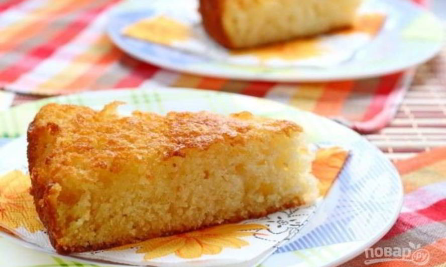 Рецепт манника постного