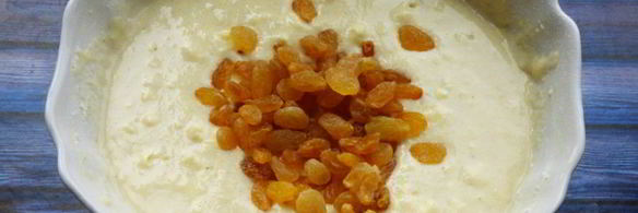 манник с изюмом