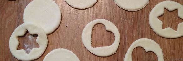 новогодние слойки с джемом