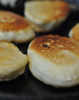 Дрожжевые оладушки