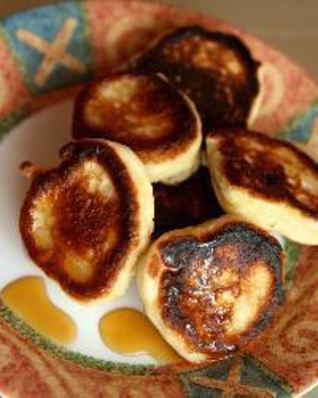 Дрожжевые оладьи