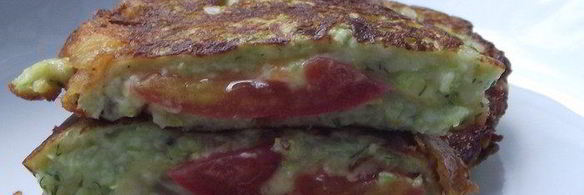 кабачковые оладьи