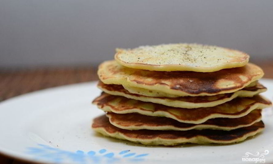 Рецепт капустных оладий с сыром