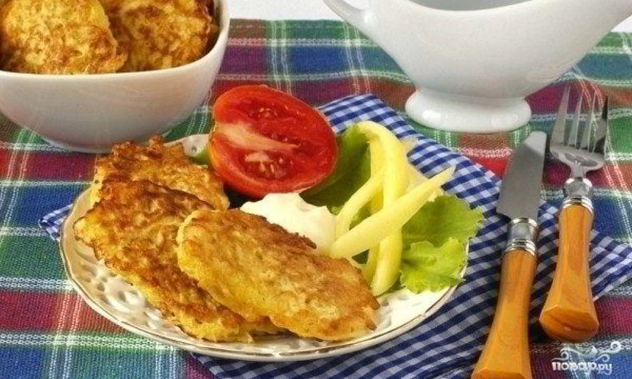 Рецепт капустных оладий