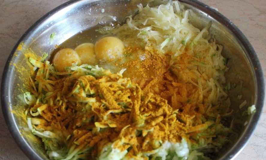 Рецепт картофельно-кабачковых оладьи