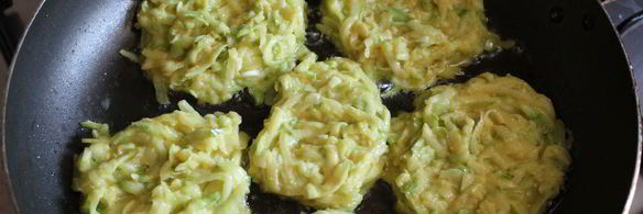 картофельно-кабачковые оладьи