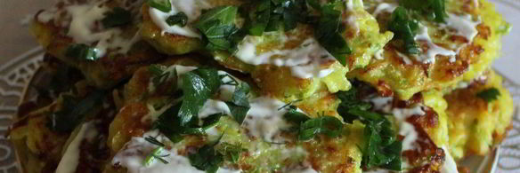 картофельно-кабачковые оладьи