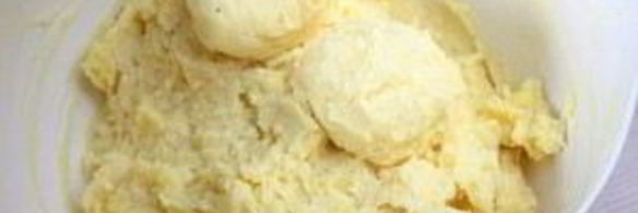 картофельные оладьи из пюре