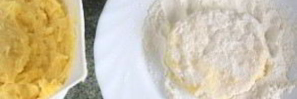 картофельные оладьи из пюре