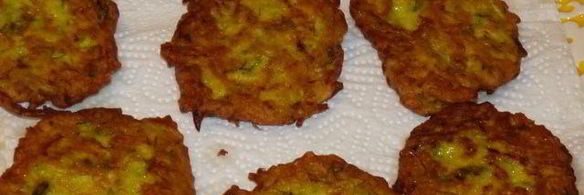 хрустящие кабачковые оладьи