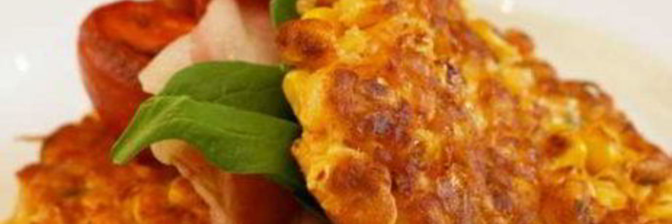 Кукурузные оладьи