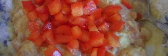 куриные оладушки с перчинкой