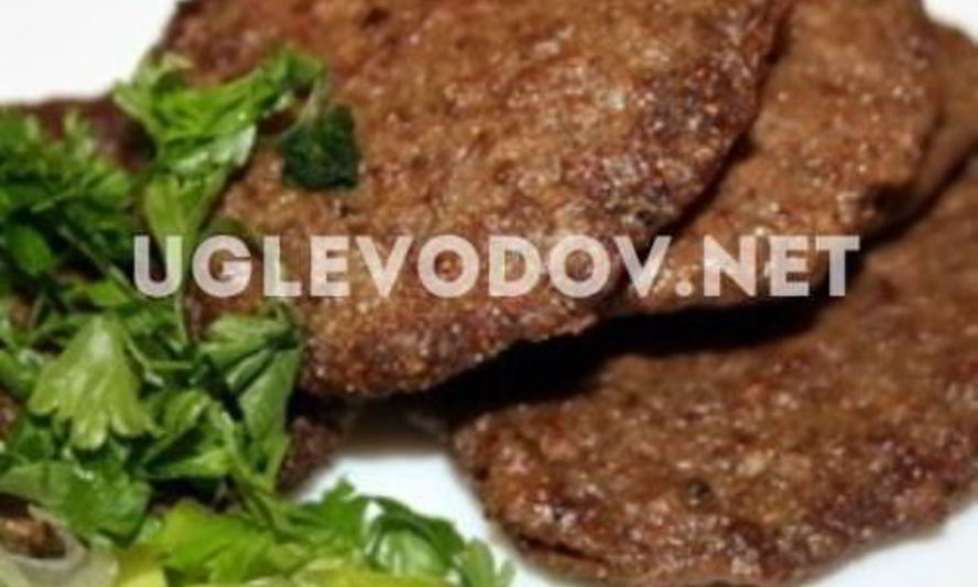 Рецепт оладушек из куриной печени с адыгейским сыром