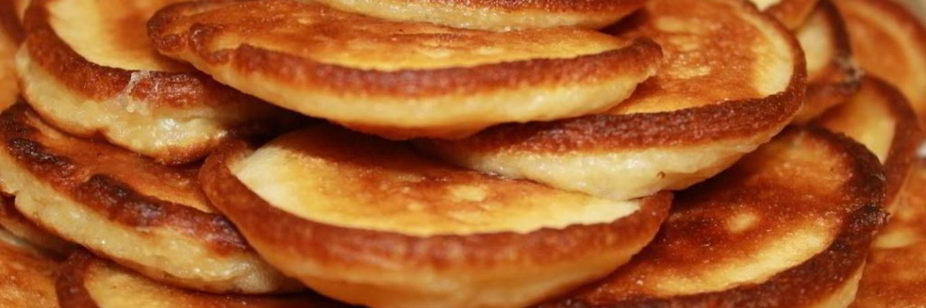 Оладушки на молоке