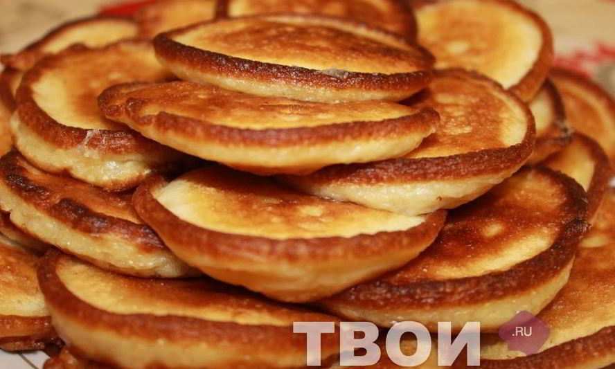 Рецепт оладушек на молоке
