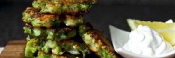 оладьи из брокколи