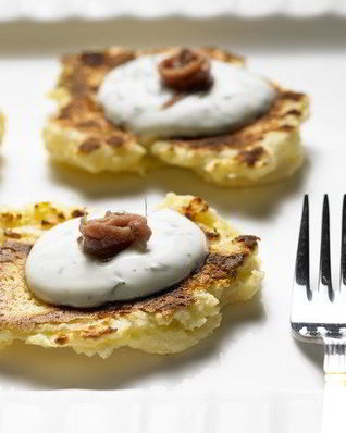 Оладьи из кабачков с фетой