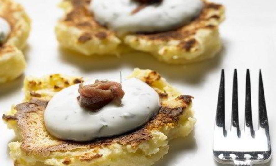 Рецепт оладий из кабачков с фетой