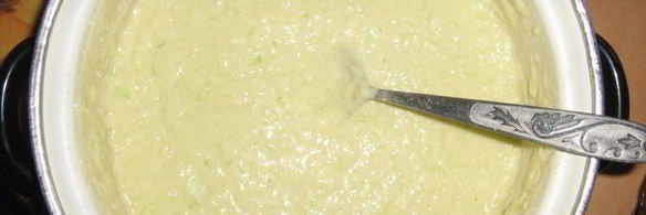 оладьи из кабачков с творогом