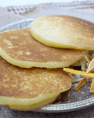 Оладьи из муки и манки