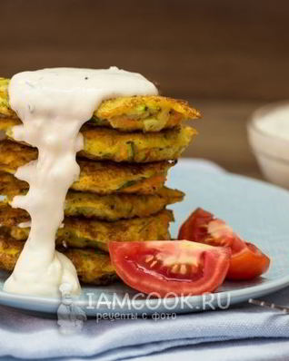 Оладьи из цукини