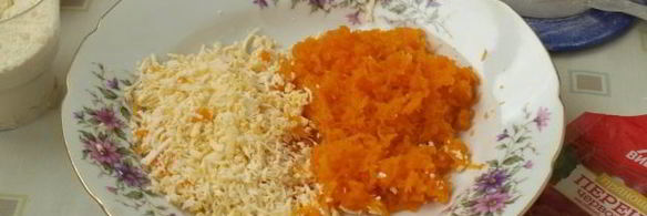 оладьи из тыквы с сыром