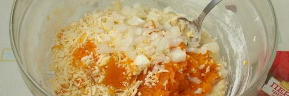 оладьи из тыквы с сыром