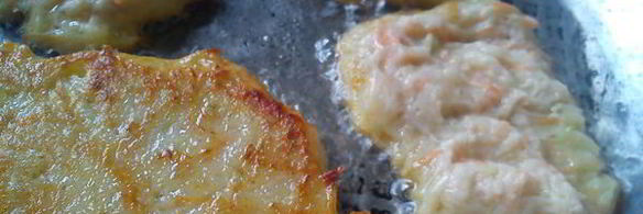 оладьи кабачково-картофельные