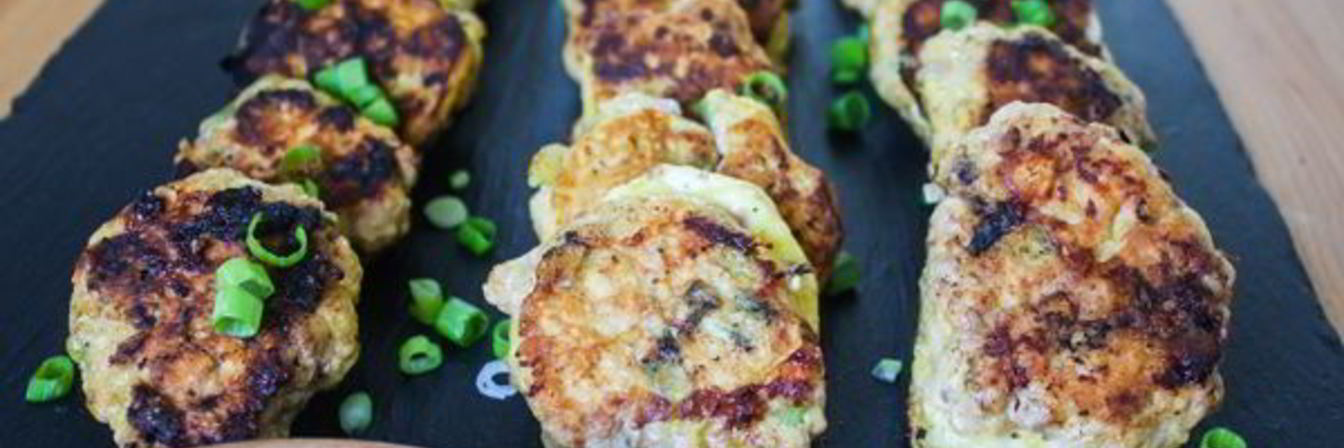 Оладьи мясные