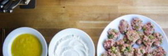 оладьи мясные