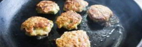 оладьи мясные