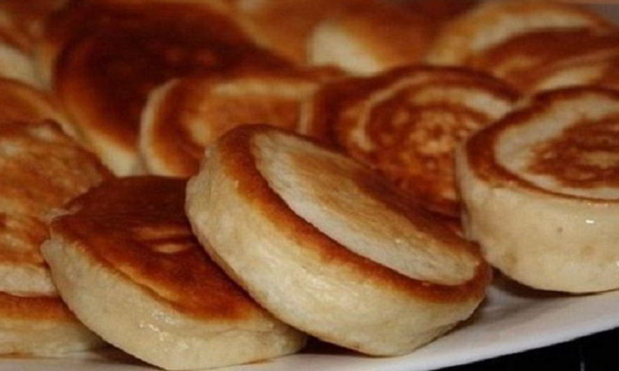 Рецепт оладий на кипяченом кефире