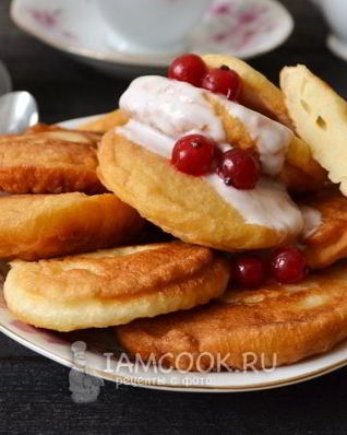 Оладьи на молоке без соды