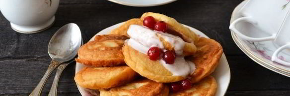 оладьи на молоке без соды