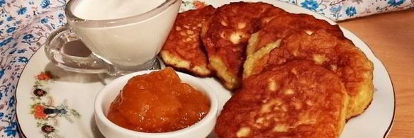 оладьи на молоке с яблоком