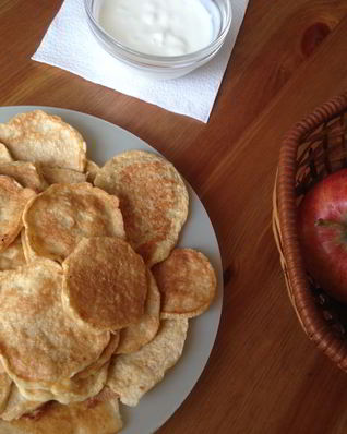 Оладьи с отрубями