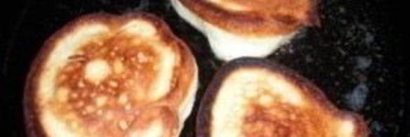 оладьи с яблоком