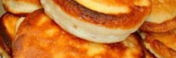 оладьи с яблоком