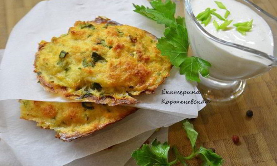 Рецепт рыбных оладушек с йогуртовым соусом