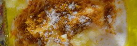 рыбные оладушки с йогуртовым соусом