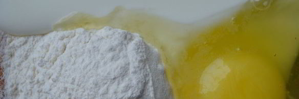 яблочные оладьи с яблочным кремом