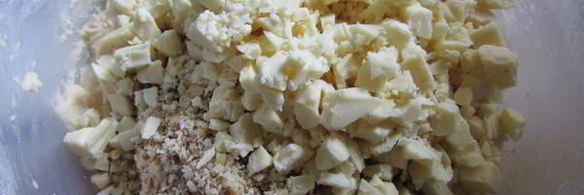 белое шоколадное печенье