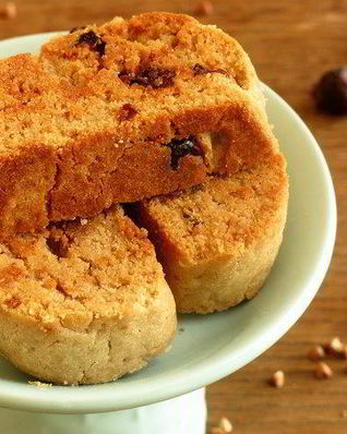 Бискотти с гречневой мукой