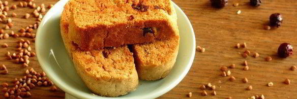 бискотти с гречневой мукой