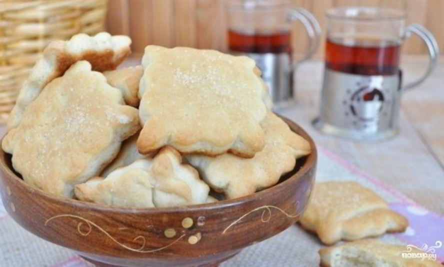 Рецепт быстрого песочного печенья